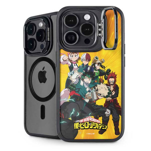 My Hero Academia Deku and Baku Team Season 6 iPhone 15 Pro Kickstand Case